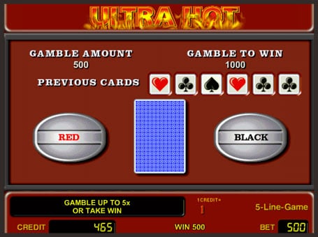 Слот Ultra Hot - риск игра Риск игра в слоте Ultra Hot