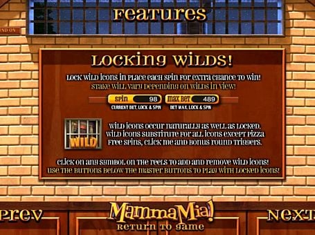 Игра Mamma Mia - Wild Wild игре Mamma Mia