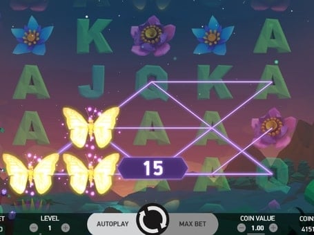 Онлайн слот Butterfly Staxx - комбинации на линиях Комбинации на линиях в онлайн слоте Butterfly Staxx