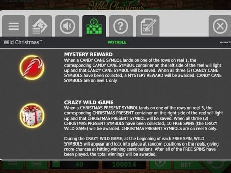 Онлайн слот Wild Christmas - игровой бонус Игровой бонус в онлайн слоте Wild Christmas